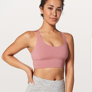 Lululemon Free To be bra mauve sz8